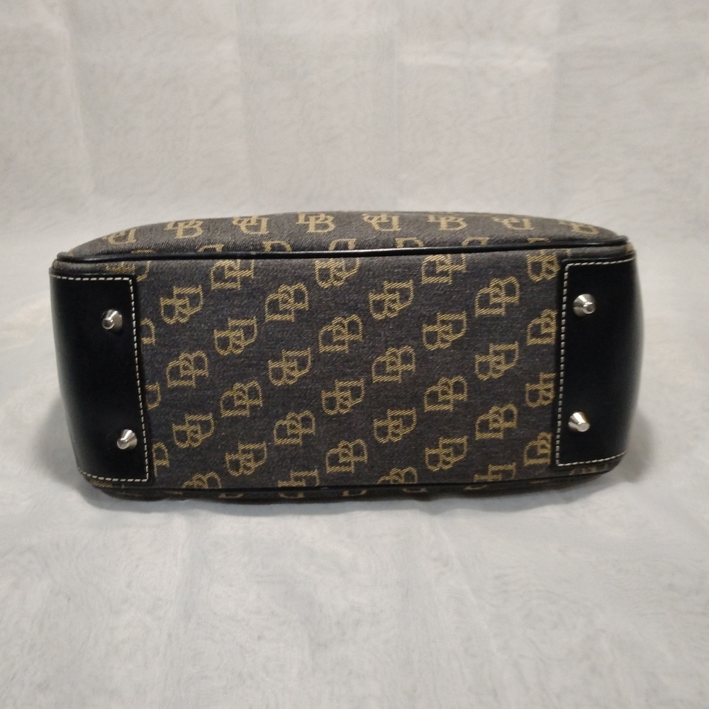 Dooney and Bourke Canvas w/Leather Trim satchel/crossbody - Picture 8 of 16